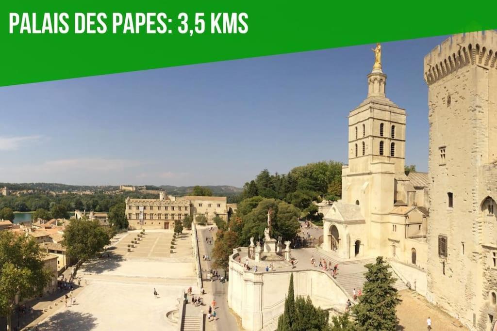 Апартаменти Les Arches - Belle Decoration - Wifi - Ac Clim Вільнев-лез-Авіньйон Екстер'єр фото