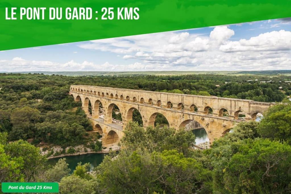 Апартаменти Les Arches - Belle Decoration - Wifi - Ac Clim Вільнев-лез-Авіньйон Екстер'єр фото
